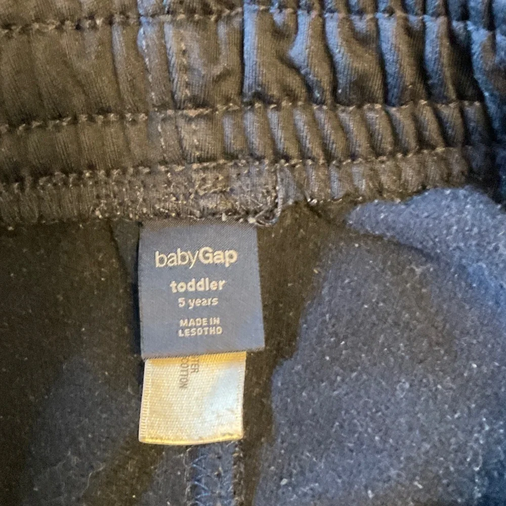 GAP Kids Dark Blue Joggers with White Stripe